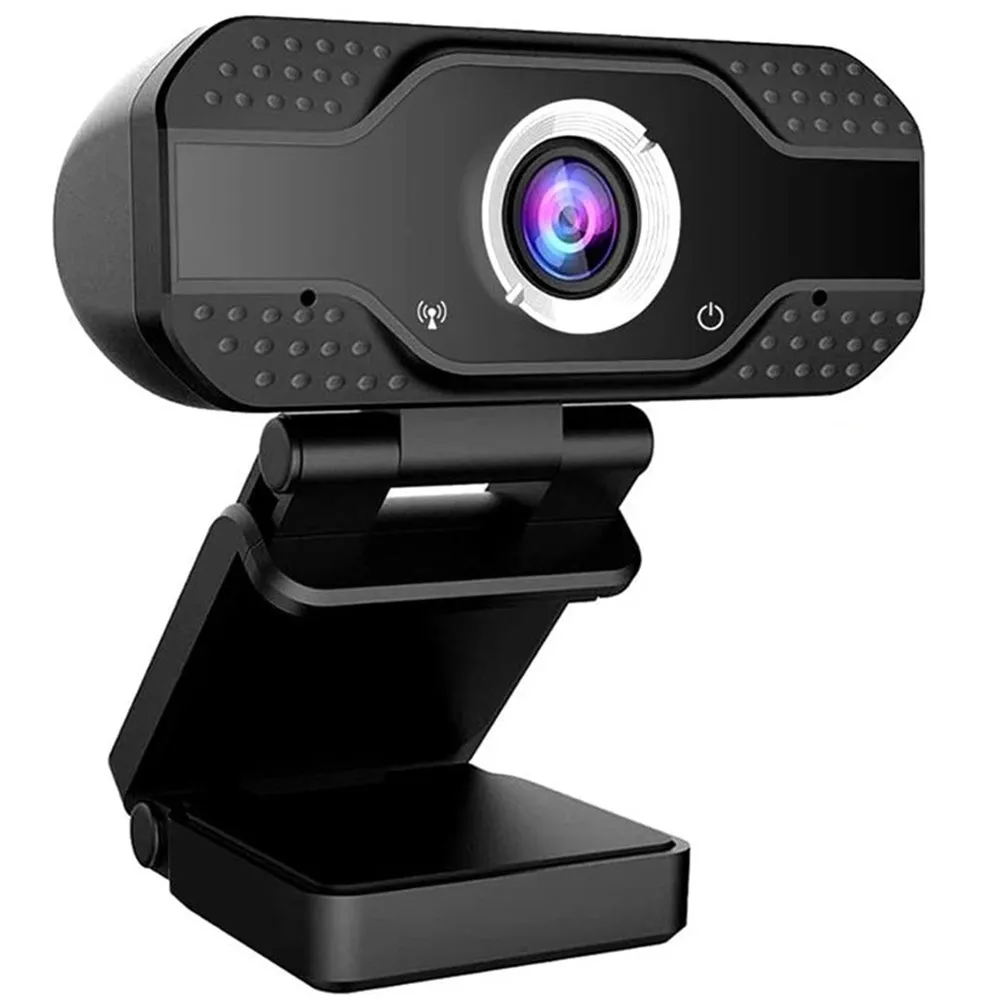 Windows Android Linux Computer HD Webcam 1080P Teaching Live Video Conference PC Smart TV Camera USB Free Drive With Microphone