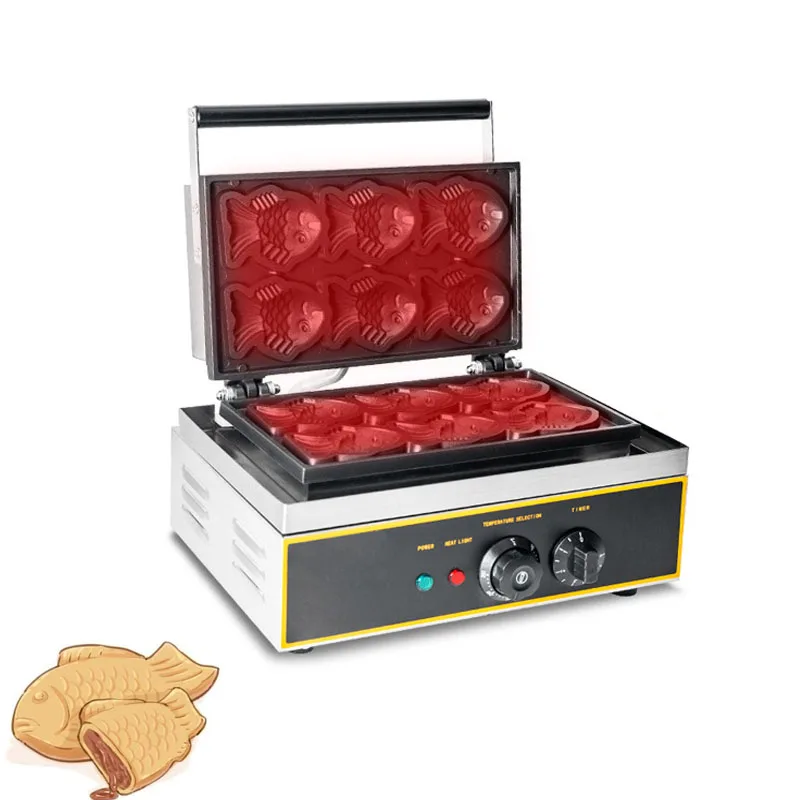 

Open Mouth Ice Cream Taiyaki Machine Open Mouth Ice Cream Commercial Taiyaki Machine Electirc Waffle Maker