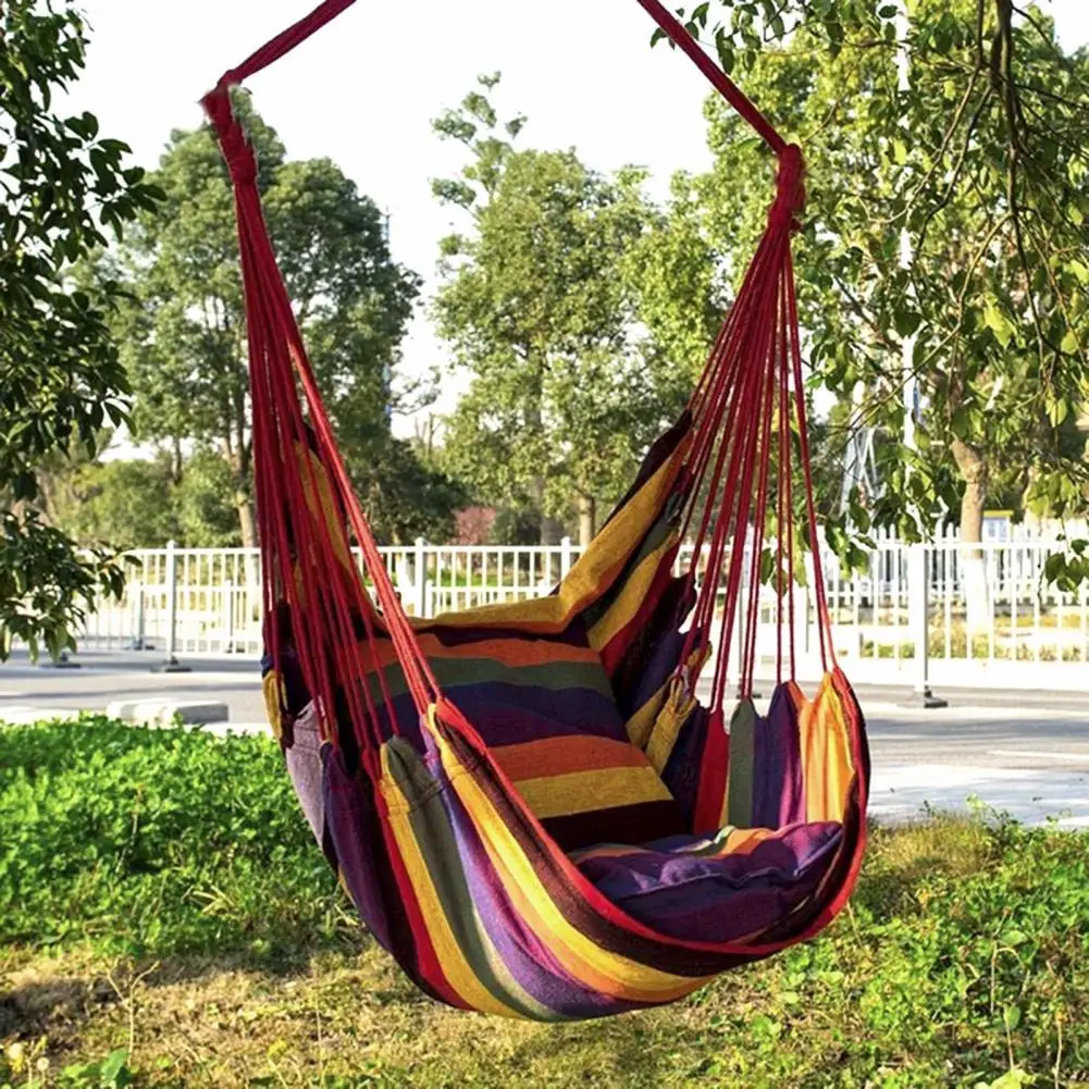 

60% Discounts Hot! Portable Patio Hanging Swing Chair Hammock for Indoor Outdoor