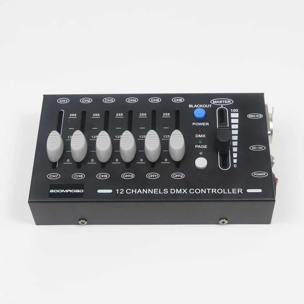 LED Controller 12CH Dmx Controller Mini Par Light DJ Console For Moving Heads Led Disco Effect