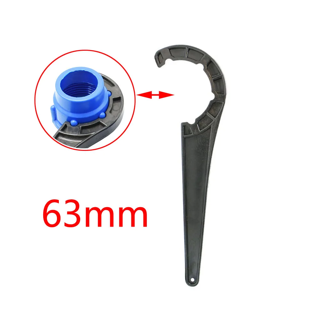 20/25/32/40/50/63mm PE Pipe Fast Connecting Fittings Wrench PE PVC Tube Valve Lock Nut Special Wrench Irrigation Tubing Repair