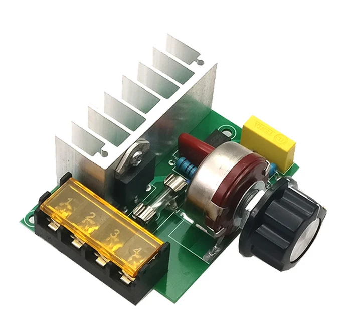 AC motor 4000W imported high-power thyristor electronic voltage regulator light, speed and temperature regulation 220V