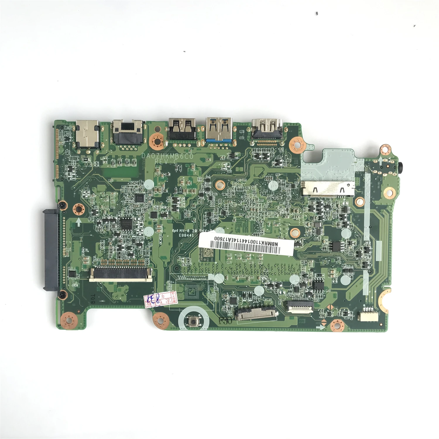 NBMRK11001 NB.MRK11.001 DA0ZHKMB6C0 para la placa base del ordenador portátil Acer Aspire E3-112 ES1-111 V3-112P ZHK con CPU Intel 100% probado OK