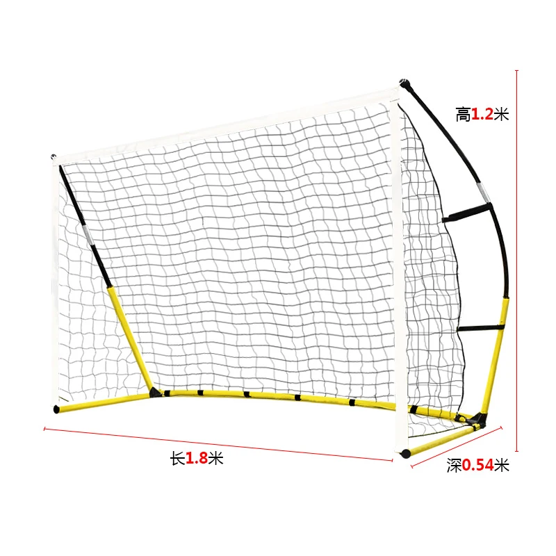 Portable Soccer Gates Removable Mobile Football Goal Simple Home Training Football Gate Cage Practical Soccer Training Equipment