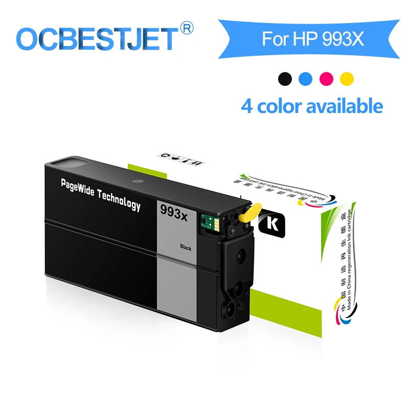 

OCBESTJET для HP 993x HP 993 993 совместимый чернильный картридж для HP PageWide 755dn 774dn 750dn 750dw 772dn 772dw 777z 777zs Printer