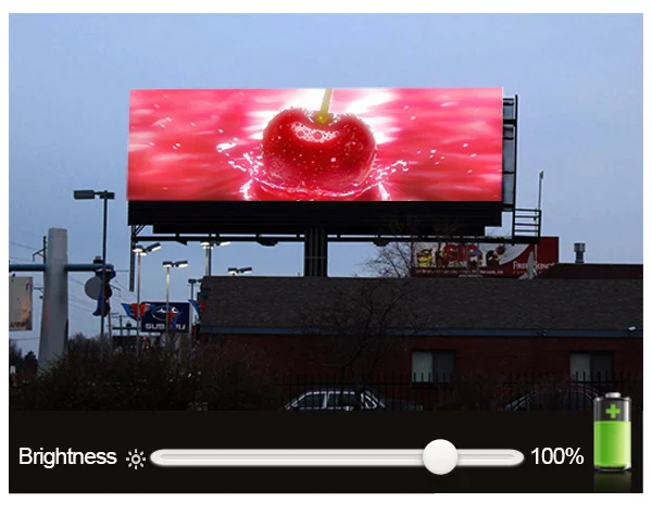 P10 outdoor display led preço