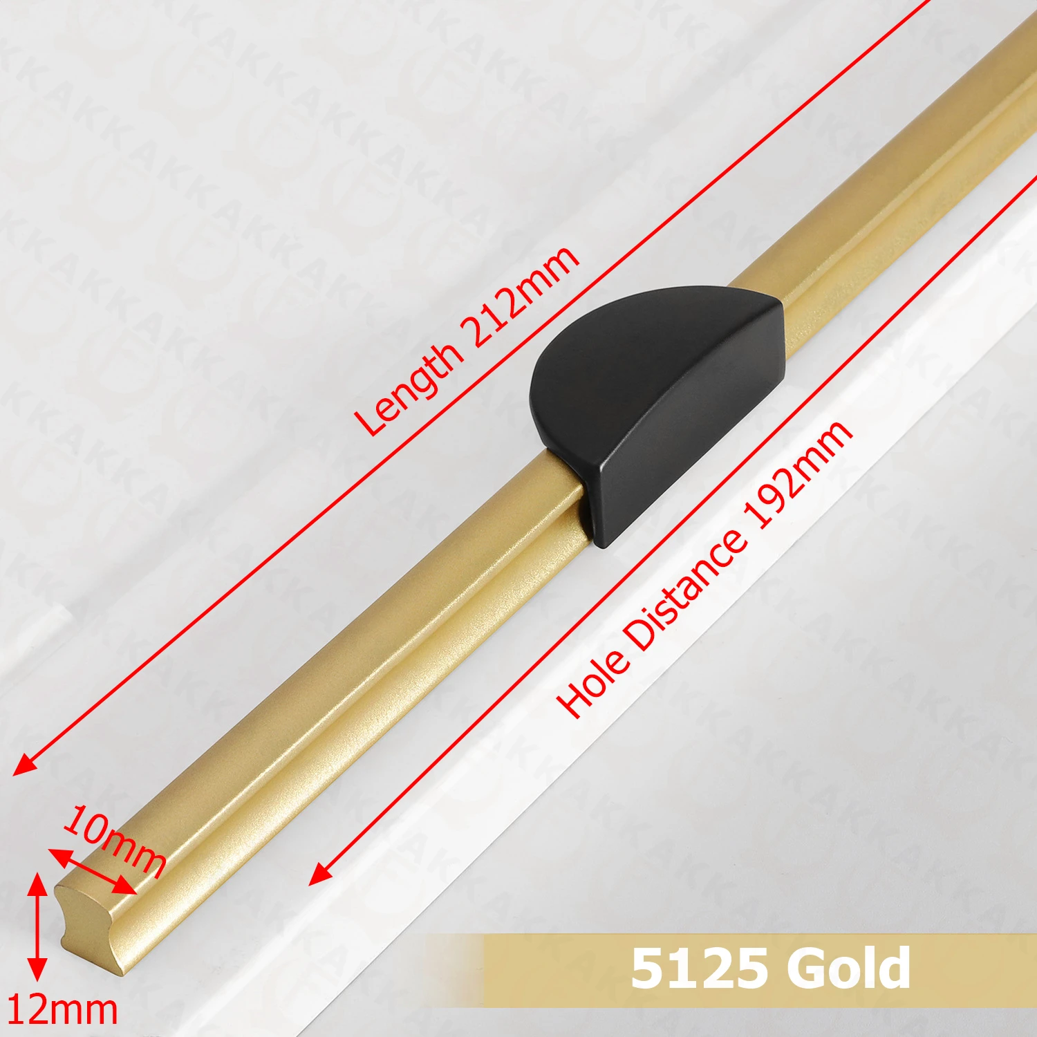 KAK Schwarz Lange Möbel Griff 1000mm Gold Küche Schrank Griffe Schrank Tür Zieht Aluminium Legierung Schublade Knöpfe Hardware