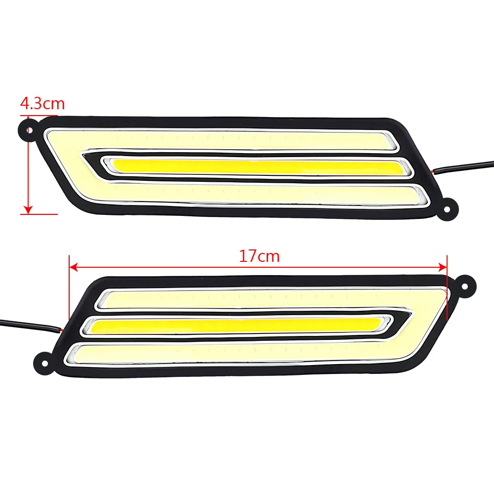 24V 12V ไฟเลี้ยว DRL ของรถยนต์แถบไฟ LED ที่มีความยืดหยุ่นตัวบ่งชี้หมอกวันย้อนกลับ lampu Jalan อุปกรณ์เสริมยานยนต์