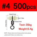 500pcs  size 4