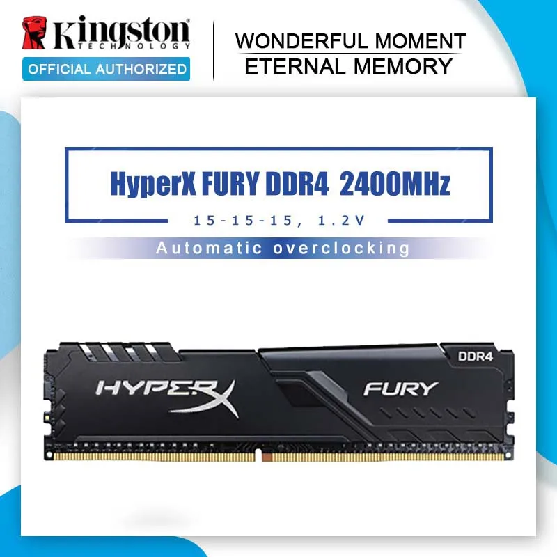 Kingston Fury Beast 8GB 16GB 32GB 3200MHz DDR4 Desktop Memory Single Module KF432C16BB/8 3600MHz