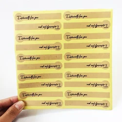 200 Pcs/lot Cowhide Lollipop Especially for You DIY Scrapbooking Sticker Lable Gift Stickers Bakery Packaging Paper Seal Labels