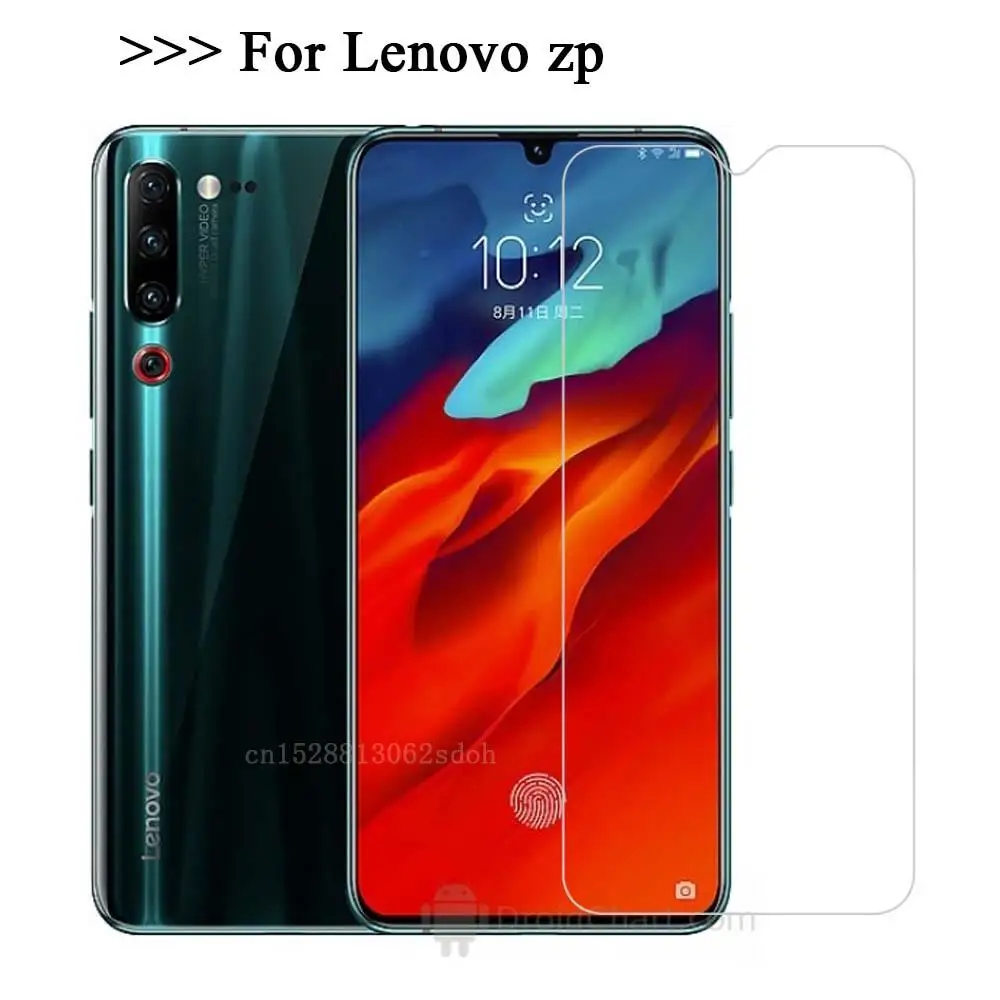 Tempered Glass Screen Protector For Lenovo Z6 Pro K10 Plus A6 Note ZP Safety Glass Film On K10 Note K 10 A 6 Z6Pro Z 6