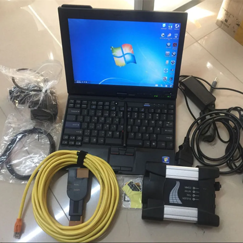 

2024 For Bm*w Diagnostic Programing Tool Icom Next A B C New Generation of a2 Laptop x220t I5 8g Software 1000gb HDD FULL SET