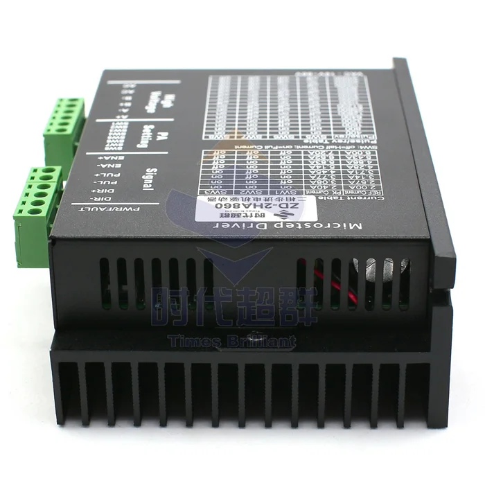 57/86/110 Stepper Drive MA860H 2เฟส7.2A Rated Current Band พัดลมทำความเย็น