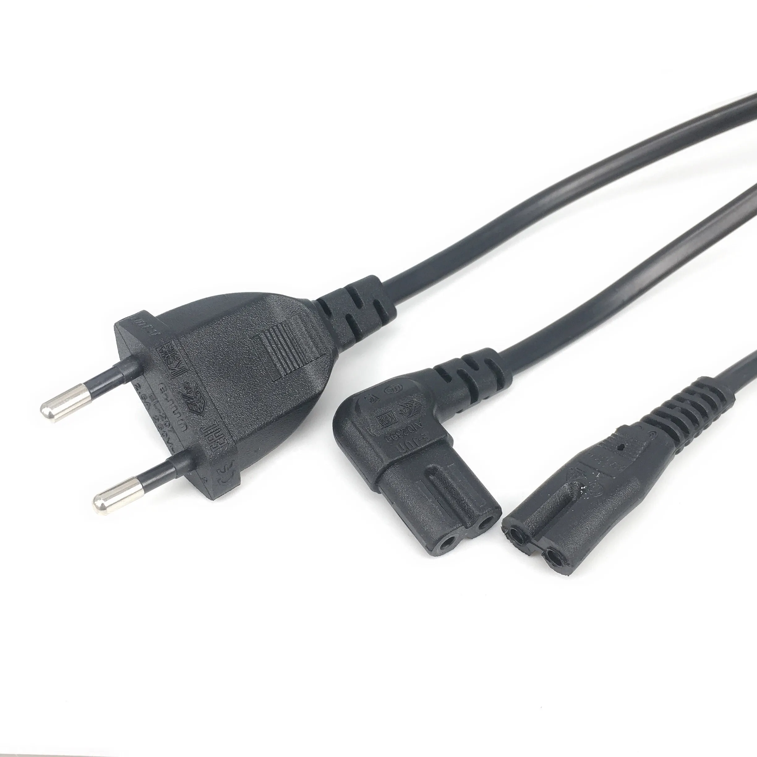 EU To IEC 320C C7 AC power cord Schuko CEE7/16 to C7 Firgure 8 Power lead cable for samsung Philips Sony LED TV 3m/5m