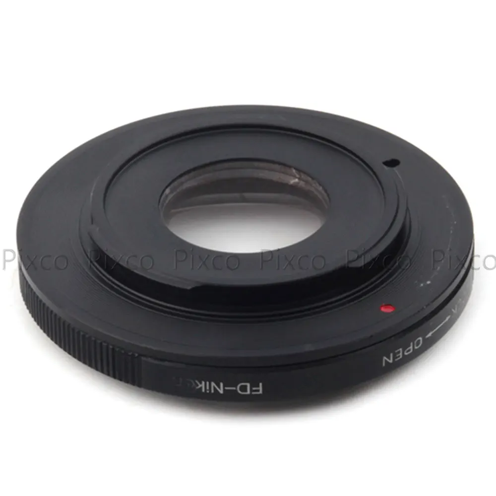 Адаптер PIXCO для крепления FD-Nik для объектива Canon FD для камеры Nikon (оптическое стекло)