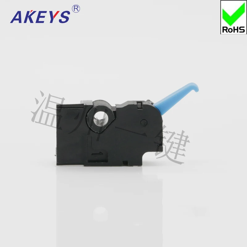 20 pcs KFC-P01-18 Limit Switch Game Flash Gate Reset Micro-motion Detection Switch Key Three-legged Switch Blue Handle