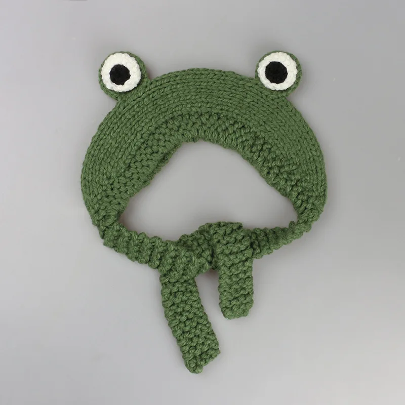 Cotton Frog Shape Thicken Knitted Hat Winter Warm Hat Skullies Cap Beanie Hat for Men and Women 130