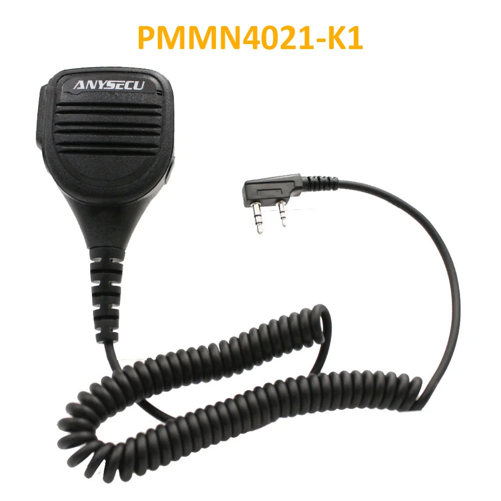 Microfone alto-falante à prova d'água Mic-PMMN4021-K1 para baofeng puxing quansheng rádio em dois sentidos TH-UV8000D UV-5R BF-888S UV-5R etc.