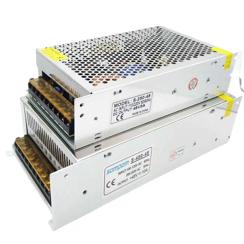 48V Transformer AC110-220V to 48V Led Power Supply 48V SMPS for Industrial Mechanical Free Shipping