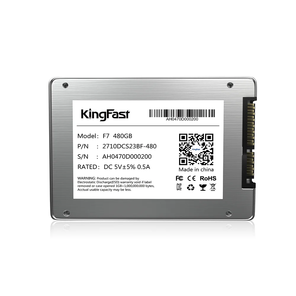 KingFast 2.5インチ SSD 1TB SATA3 メタルケース内蔵