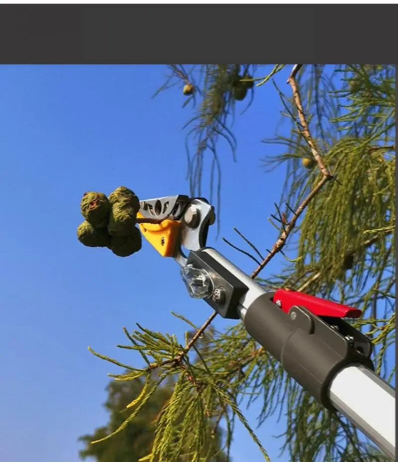 

3 Meter Upgraded High-Altitude Fruit Scissors Garden Telescopic Hedge Trimmer Fruit Tree Pruning Shears High Branch Pruning Tool