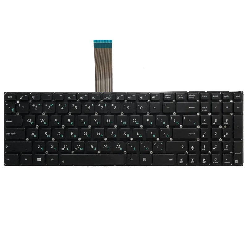 New Russian Keyboard for ASUS X550C X550CA X550CC X550CL X550VC X550ZE X501 X501A X501U X501EI X501XE X501XI X550J RU Black