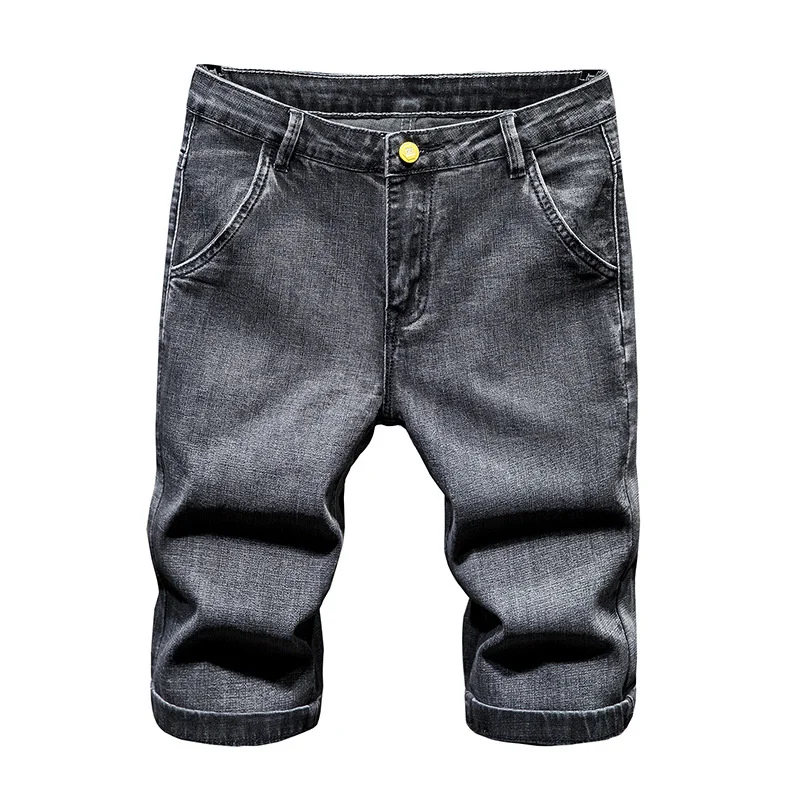 

Summer 2022 Men's Clothing Denim Korean Version Meth Trend Simple Five-Point Pants Casual Straight Loose Thin Section Shorts