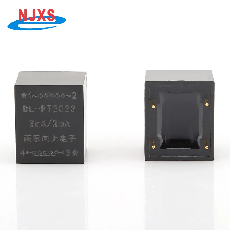 High Precision voltage transformer DL-PT202G 2mA/2mA 110v 220v 380v Miniature Micro small current transformer sensor ac ct pcb
