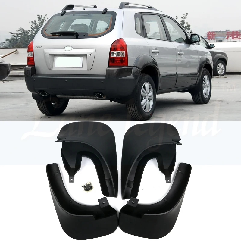 

4 шт., Автомобильные Брызговики для Hyundai Tucson JM 2005 -2009