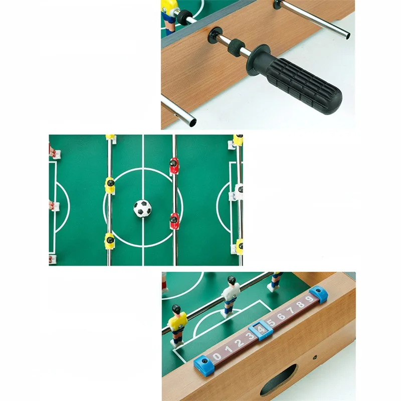 Football Table Games Foosball Soccer Board Mini Balle Baby Foot Ball Desk Interaction Toy Kid Player Gift Easy To Store