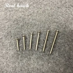 10pcs M2x10/M2x12/M2x14/M2x16/M2x18/M2x20mm Color Random Nickel-plated cross head disc head machine tooth screw RC parts