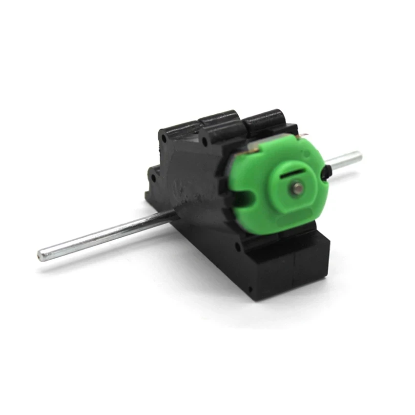 

5pcs Gear Motor DC 3V 6V 700rpm 1300rpm Double Shaft Length 28mm Electric Motors Reducer 6 V Volt Cars Tank DIY Science Models