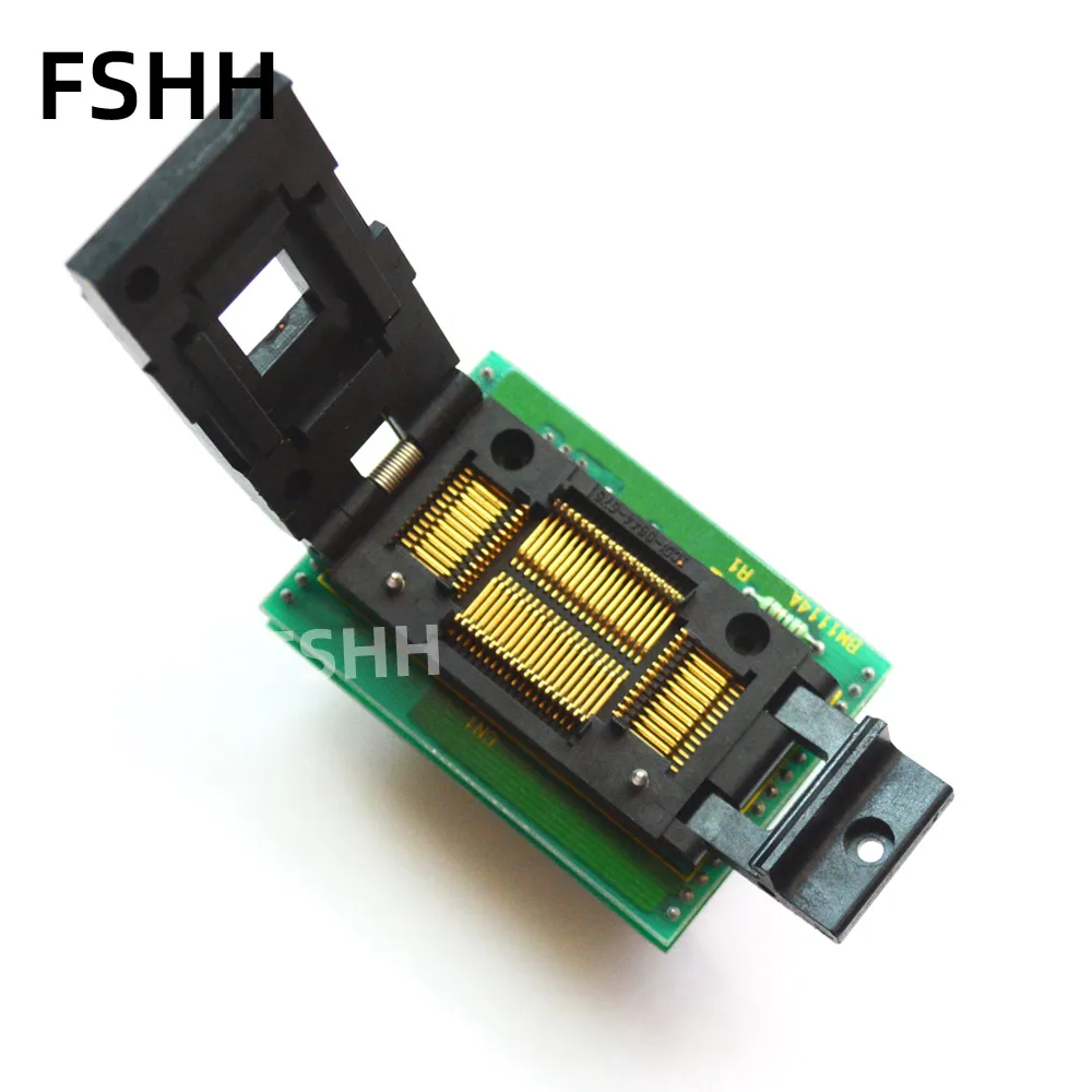 

BM1114A Programmer adapter PM-RTC005-312B adapter IC51-0644-675 QFP64 TQFP64 test socket