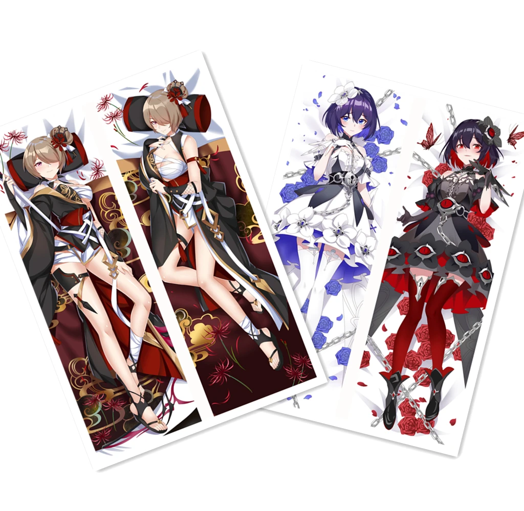 

Mxdfafa Anime Honkai Impact 3 Dakimakura Case Cartoon Hugging Body Pillow Cover Otaku Decorative Female Pillowcases