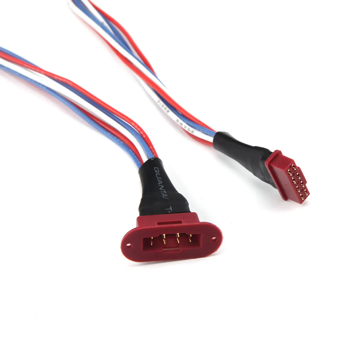 MPX 8 Pin 100 AWG Multi-Wire Servo Extension Plug 2 Wire 3 Wire Male Female Plug For RC Airplane