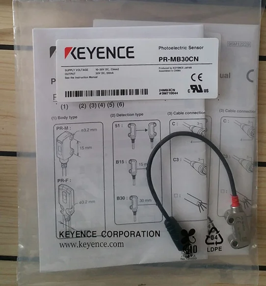 1PCS Nouveau Keyence PR-MB30CN Magasin MB30CN Capteur Photoélectrique