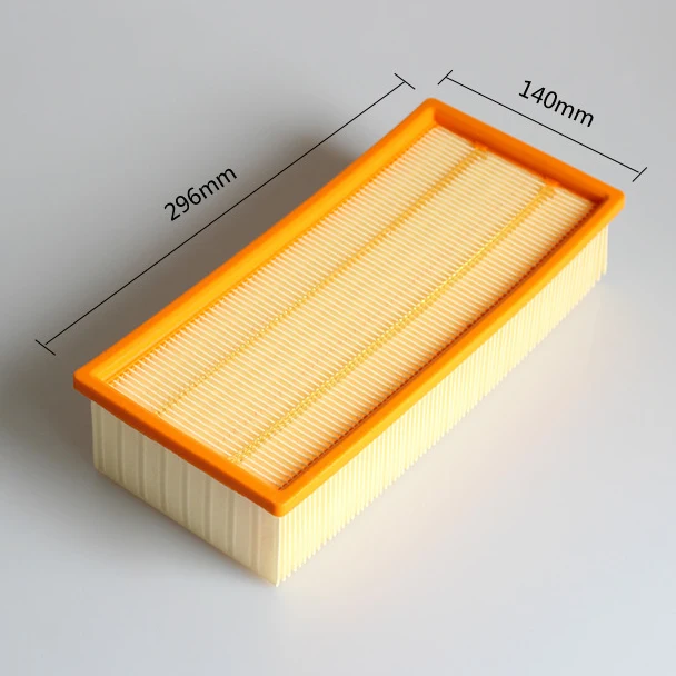 1/2 pc lavável filtro peça de reposição para karcher nt65/2 eco ap nt72/2 eco tc nt75/2 ap me tc robô aspirador de pó