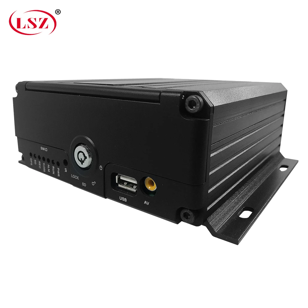 real-time monitoring Truck Mobile DVR 4ch 3g gps wifi HDD mdvr