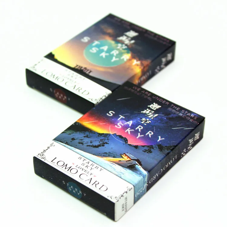 28 Sheets/Set  Starry Sky Lovely Mini Lomo Postcard /Greeting Card/Birthday Gift Card Message Card