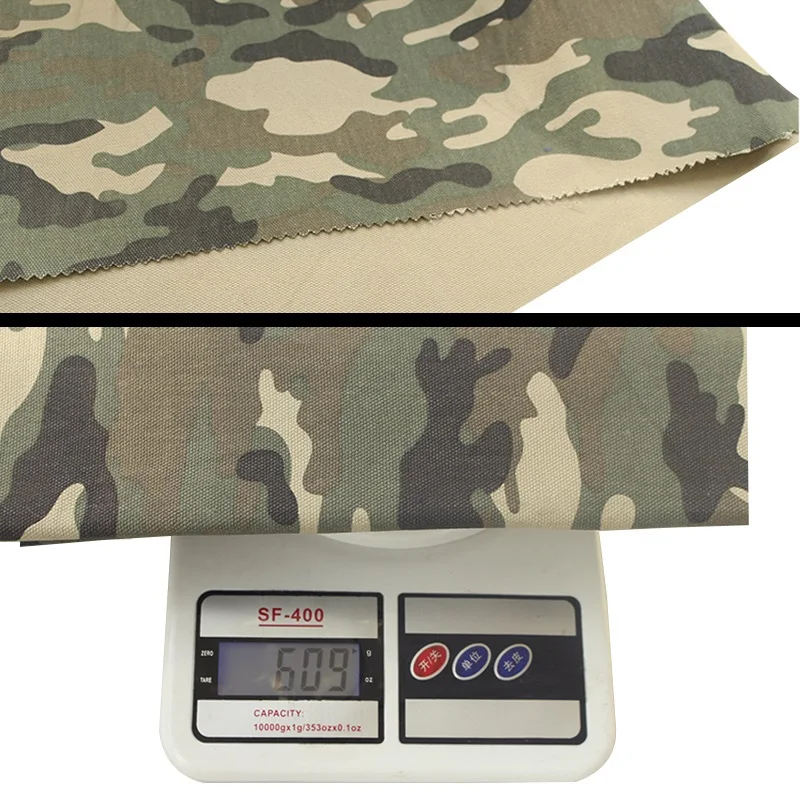 1.5 Meter Width Thick Canvas Wear-resistant Camouflage Fabric DIY Outdoor Training Mat Handmade Bag Sewing Material Camo Cloth