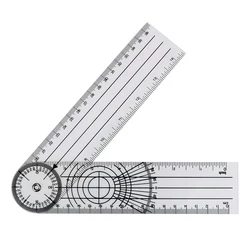 専門的な角度の医療用RR定規、測定ツール、goniometer、分度器、360度回転、多機能