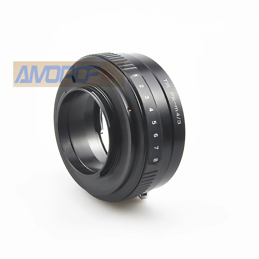 محول عدسة مائل PK إلى M4/3 ، عدسة Pentax P/K إلى Micro 4/3(MFT ، M4/3) ، كاميرا محمولة ، مثل Olympus EP1 ، EP2 ، EP3 ، EPL1 EPL2 ، EP