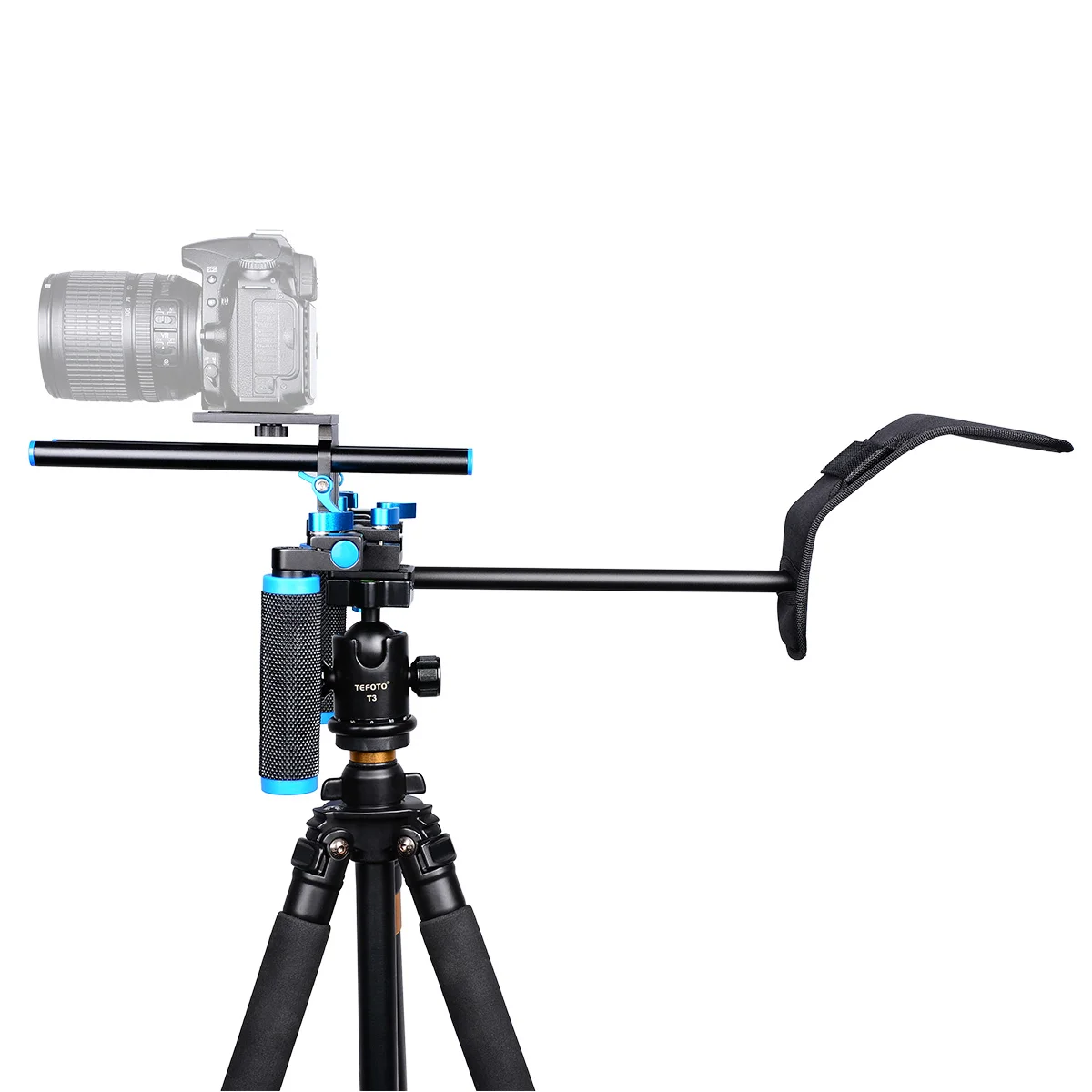 DSLR Camera Shoulder Mount Rig Video Shooting Shoulder Rig Pphotography Shoulder Bracket Video Camera Stabilizer