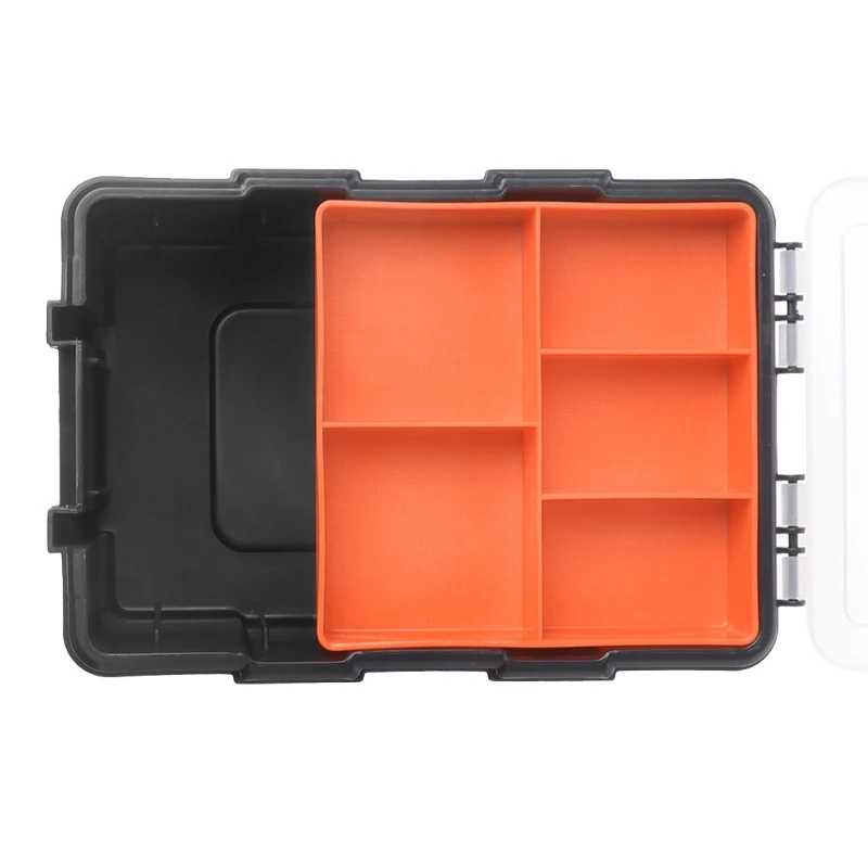 Hardware-Box Transparent Multifunktionale Lagerung Werkzeuge Fall Kunststoff Organizer K3KA