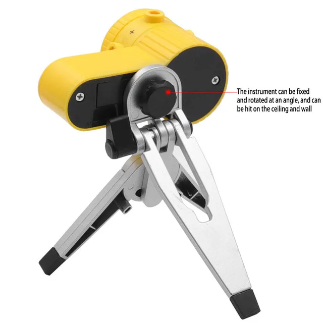 LV06 Laser Spirit Level Ruler Digital Balance Rotatable Tripod Measuring Tools