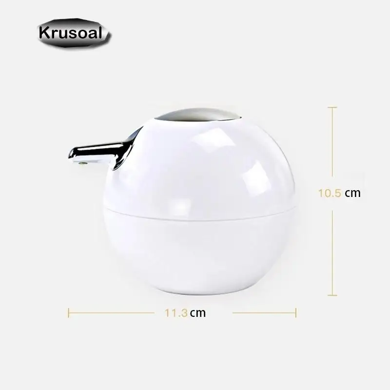 380ml Creative Portable Pressing Type Soap Dispenser Bottles Kitchen Bathroom Home Container Holder Spherical Container