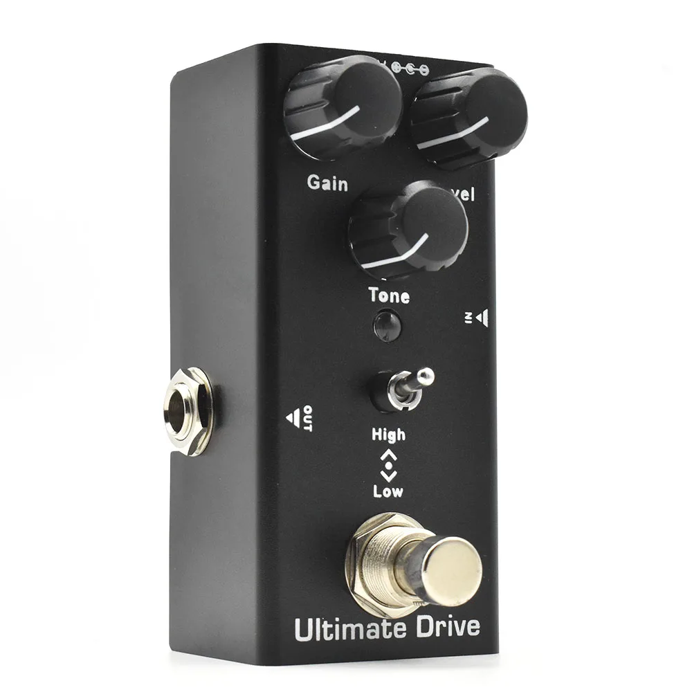 Ultimate Drive Effect Guitar Pedal Electric Guitars Pedal with True Bypass Portable Single Guitar Pedal DC 9V Guitarra Parts