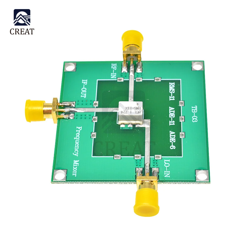 5-1900MHz RF Up Down Frequency Conversion Upconversion Downconverter Passive Mixer Module Board