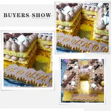 Alphabet Cookie Cutter Embosser for Cake Decor #3